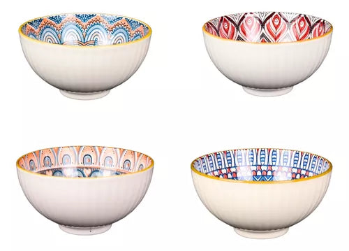 Set 4 Bowl Cerámicos