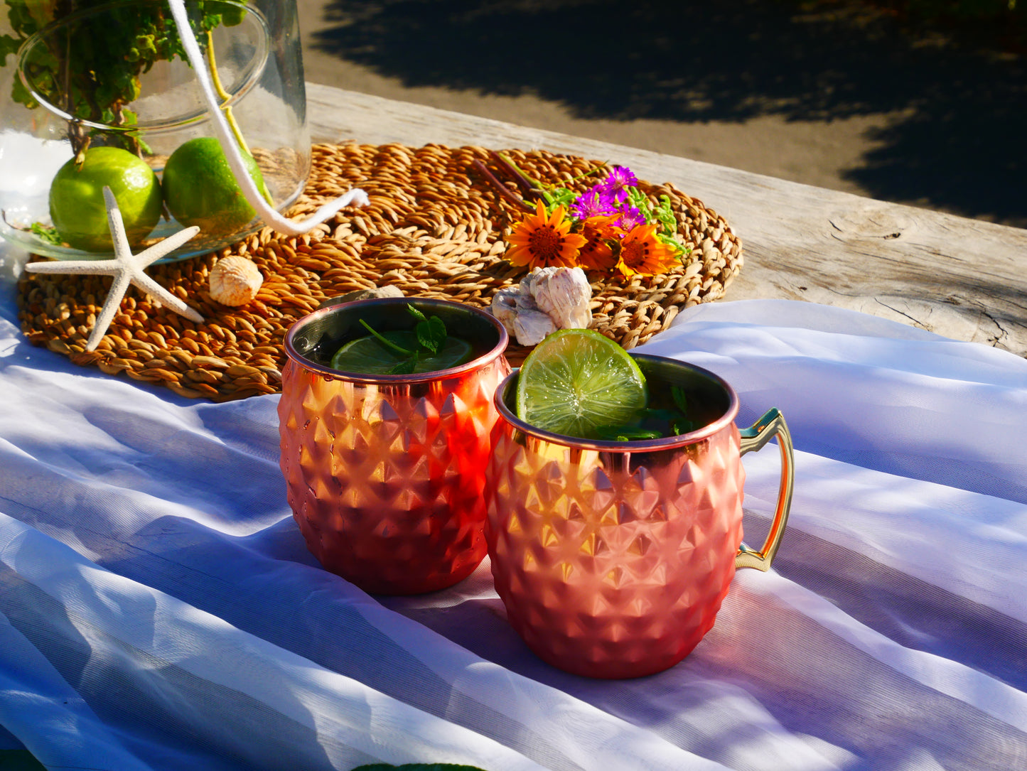 Copper Pineapple Mug