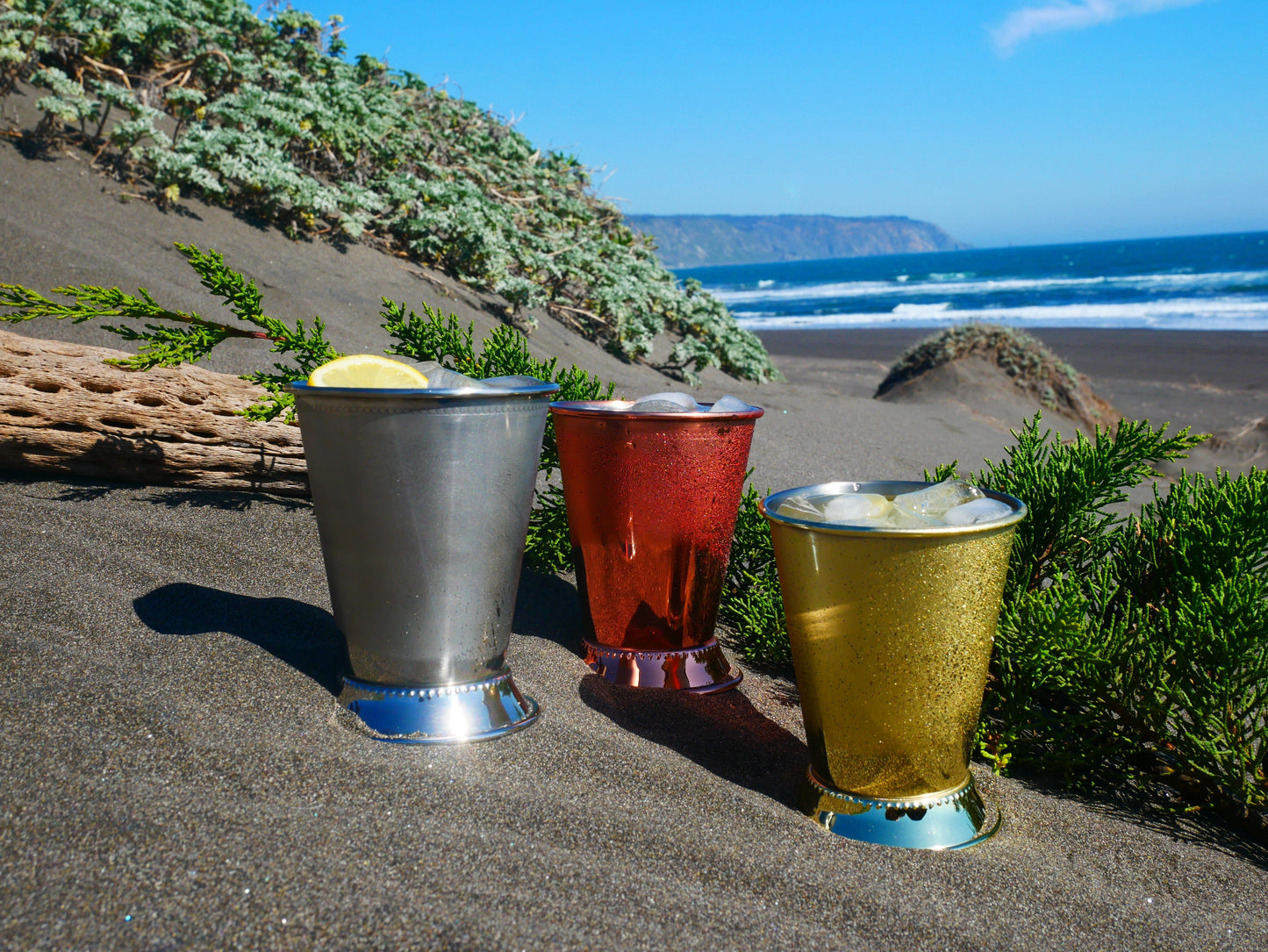 Golden Cocktail Glass